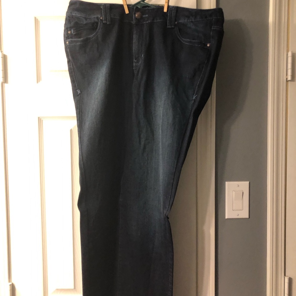 Lane Bryant straight jeans